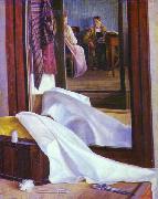 Grigoriy Soroka Reflection in the mirror painting
